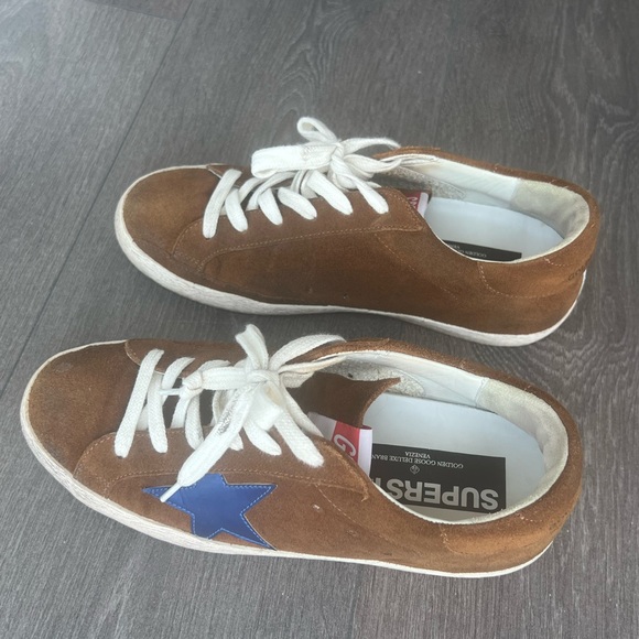 Golden Goose Brown Suede Sneakers size 37 - Picture 4 of 4